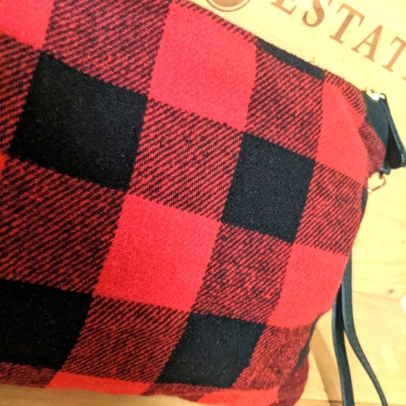 Buffalo Plaid clutch/wristlet NWOT - Picture 3 of 10